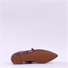 Wonders Triana Hidden Wedge Bow Pump - Burgundy Leather